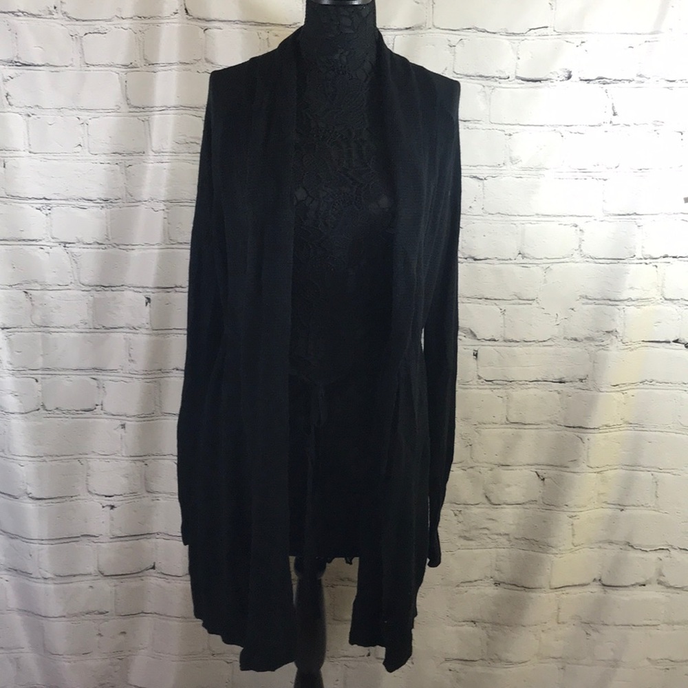 NWOT Liz Lange Maternity Black Cardigan